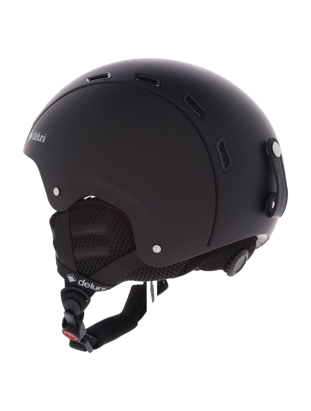 Deluni, Montano 1 ski helmet unisex Matt Black black 