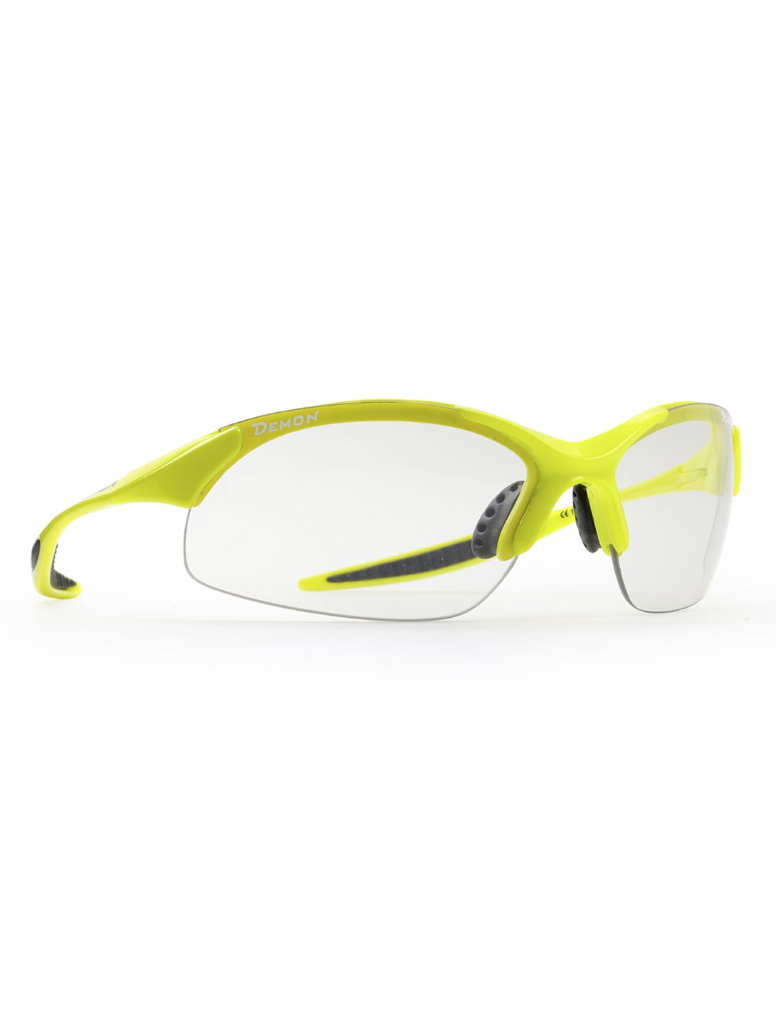 Demon, 832 Photochromic Lenses, sport sunglasses, shiny neon yellow