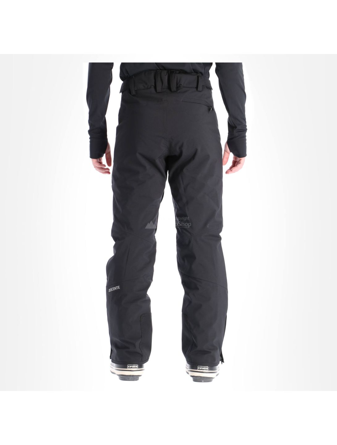 Descente, Stock, ski pants, men, black