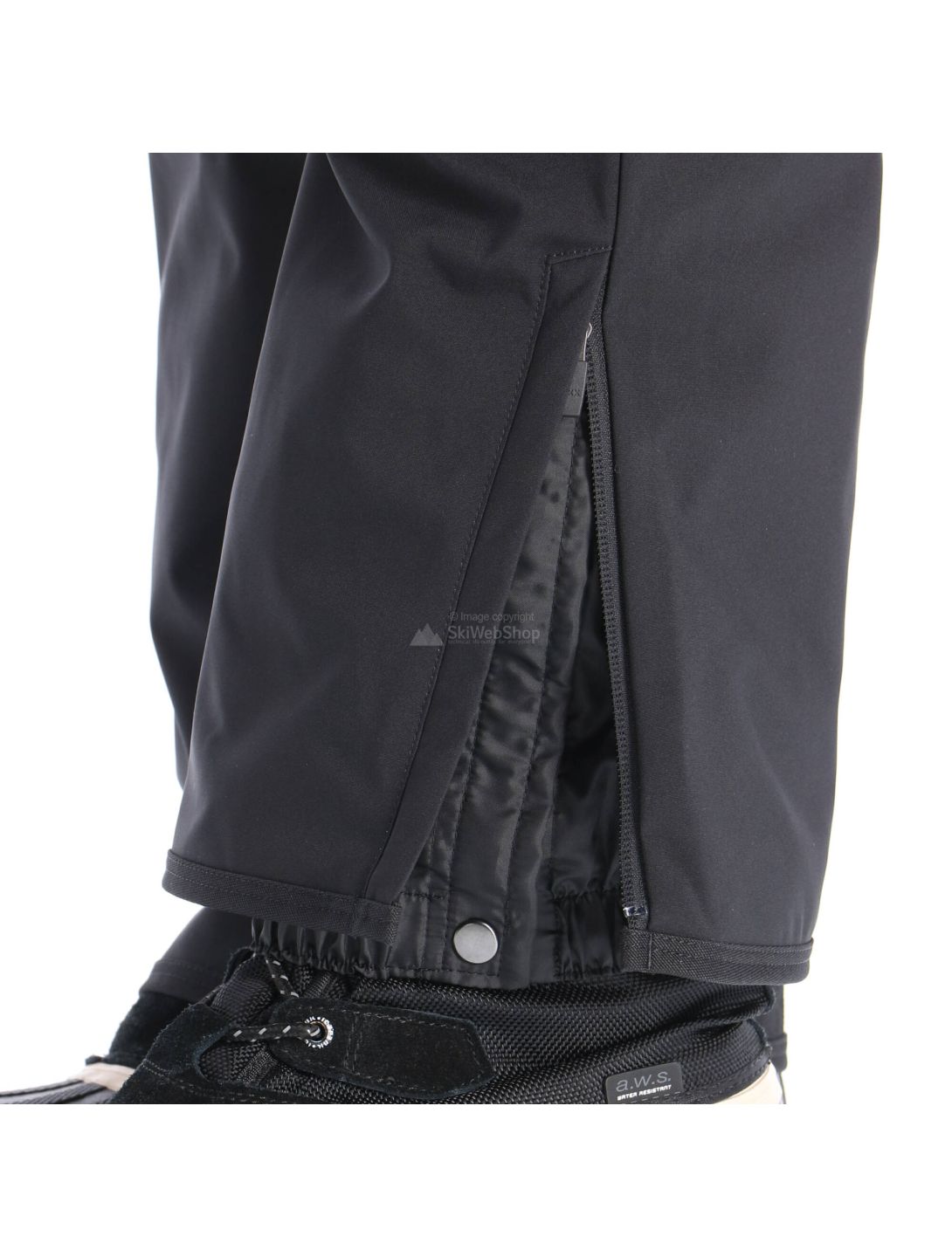 Descente, Stock, ski pants, men, black