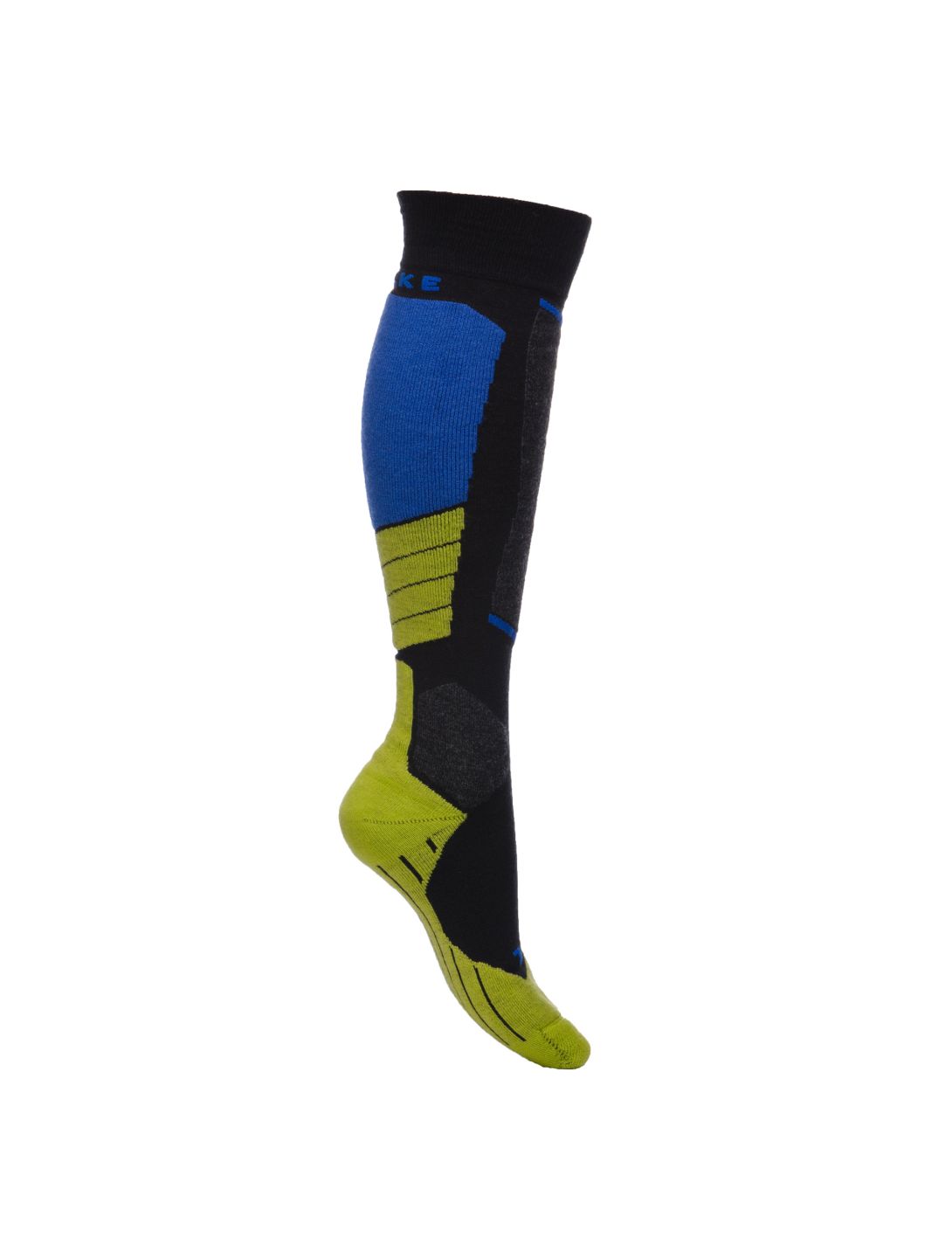 Falke SK2, Ski Socks, Men, Black-lime