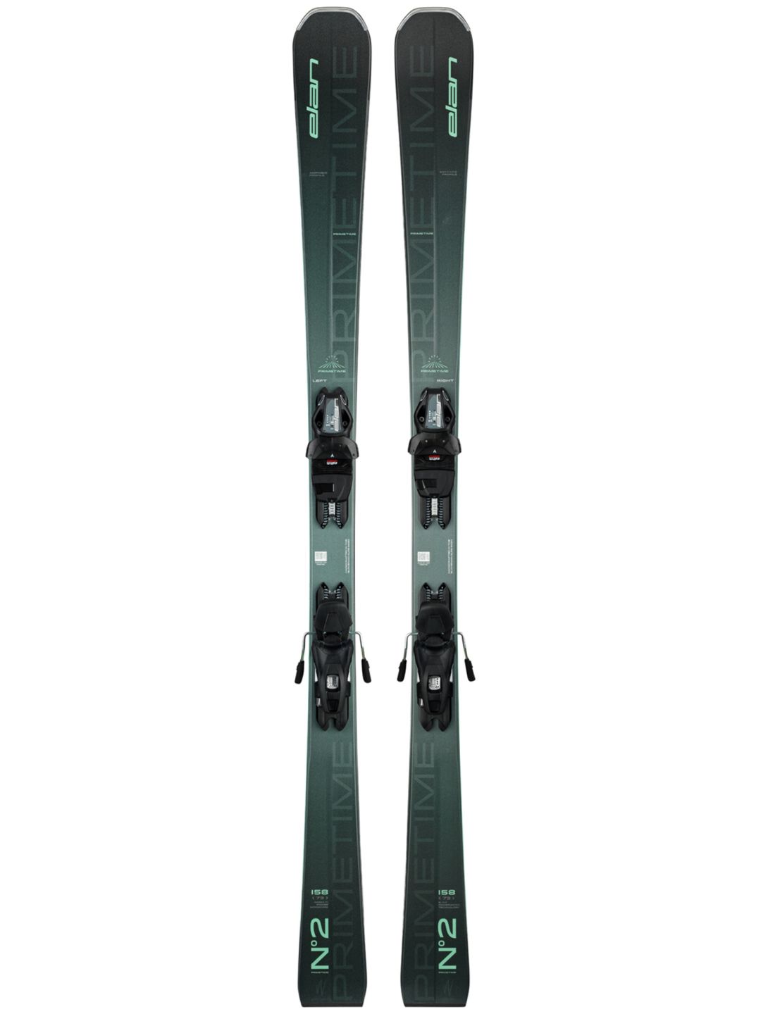 Elan, Elan Primetime N°2 W Powershift Black skis women Black 