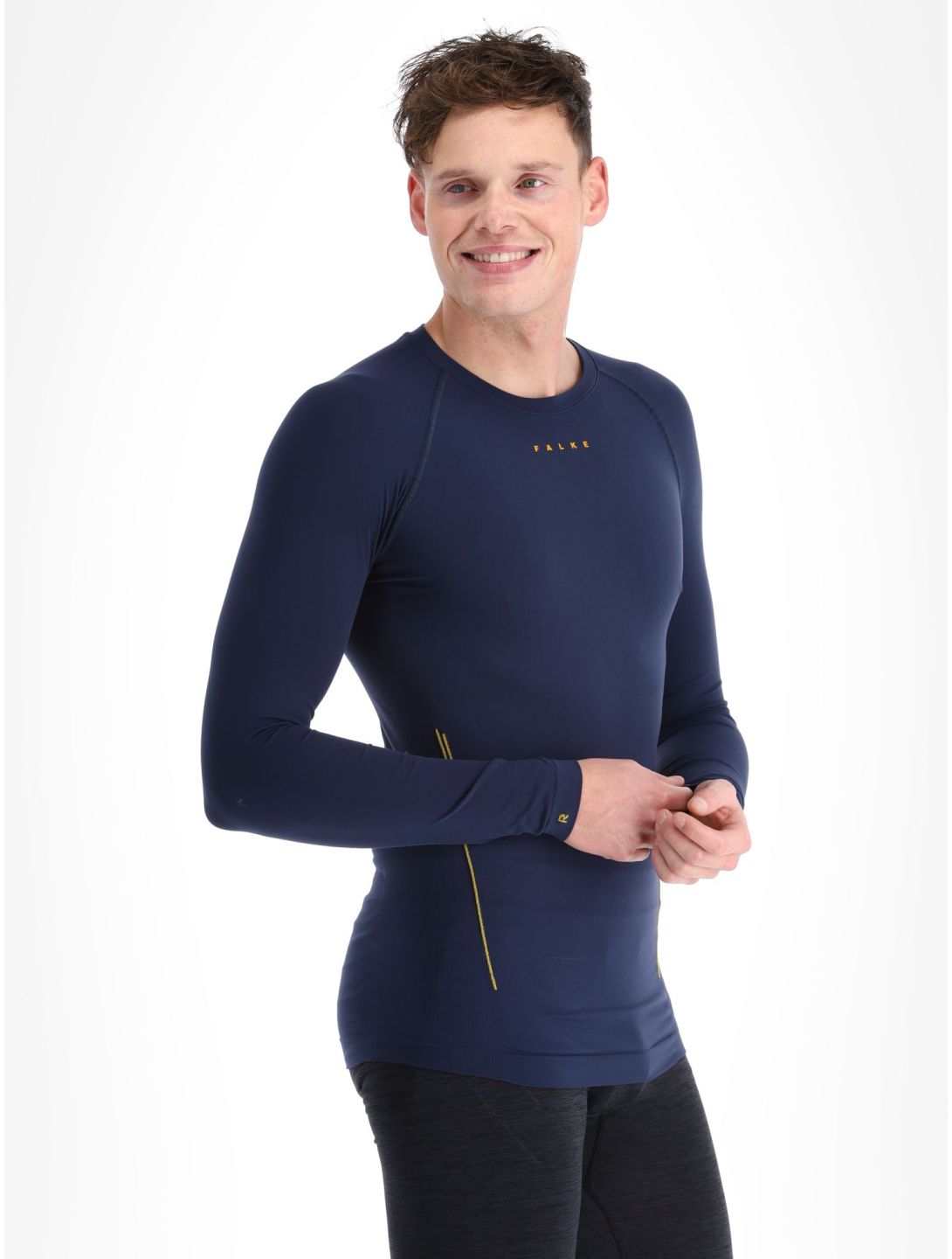 Falke, Longsleeve Trend thermal shirt men Space Blue blue 