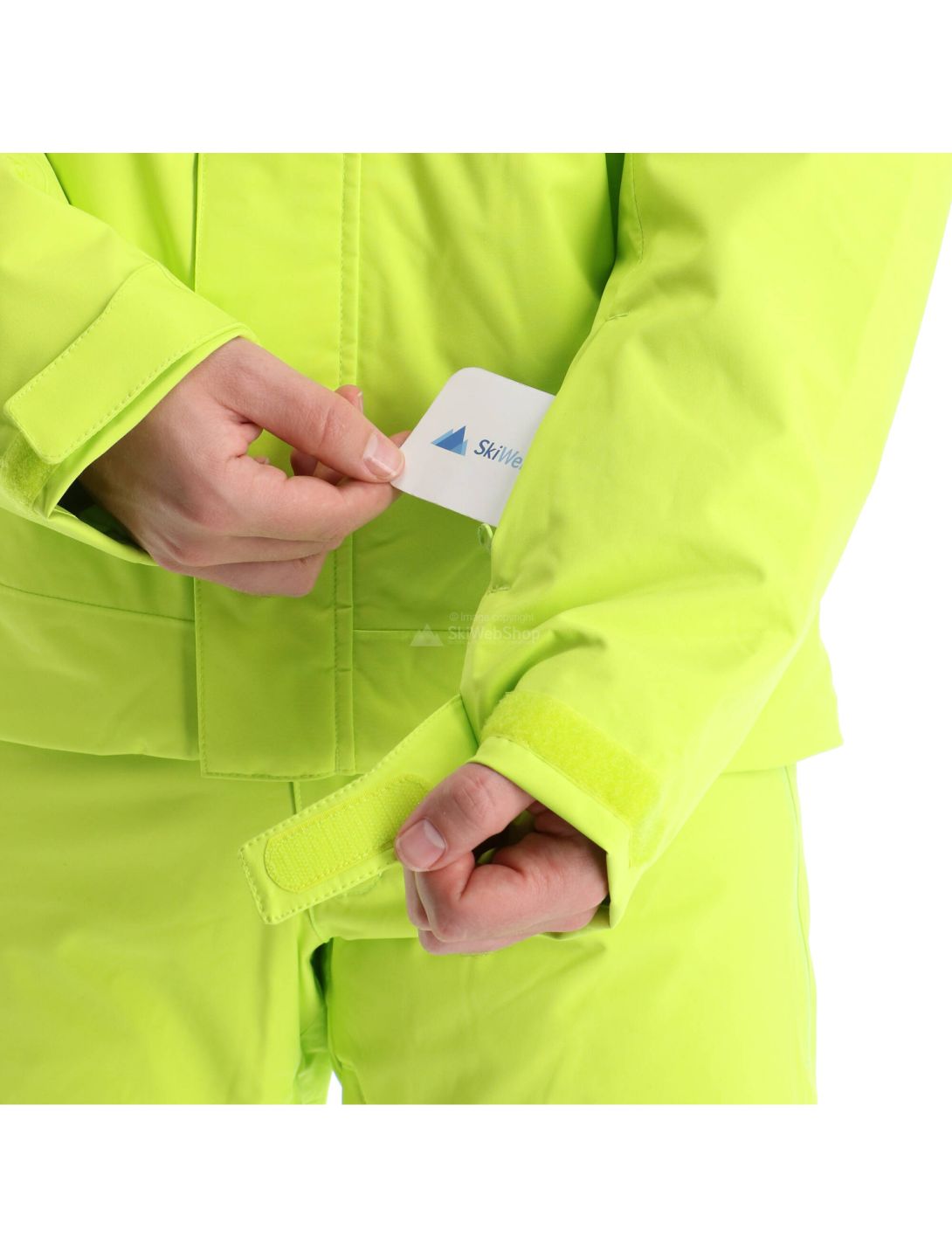 Helly Hansen, Bonanza, ski jacket, men, azid lime green