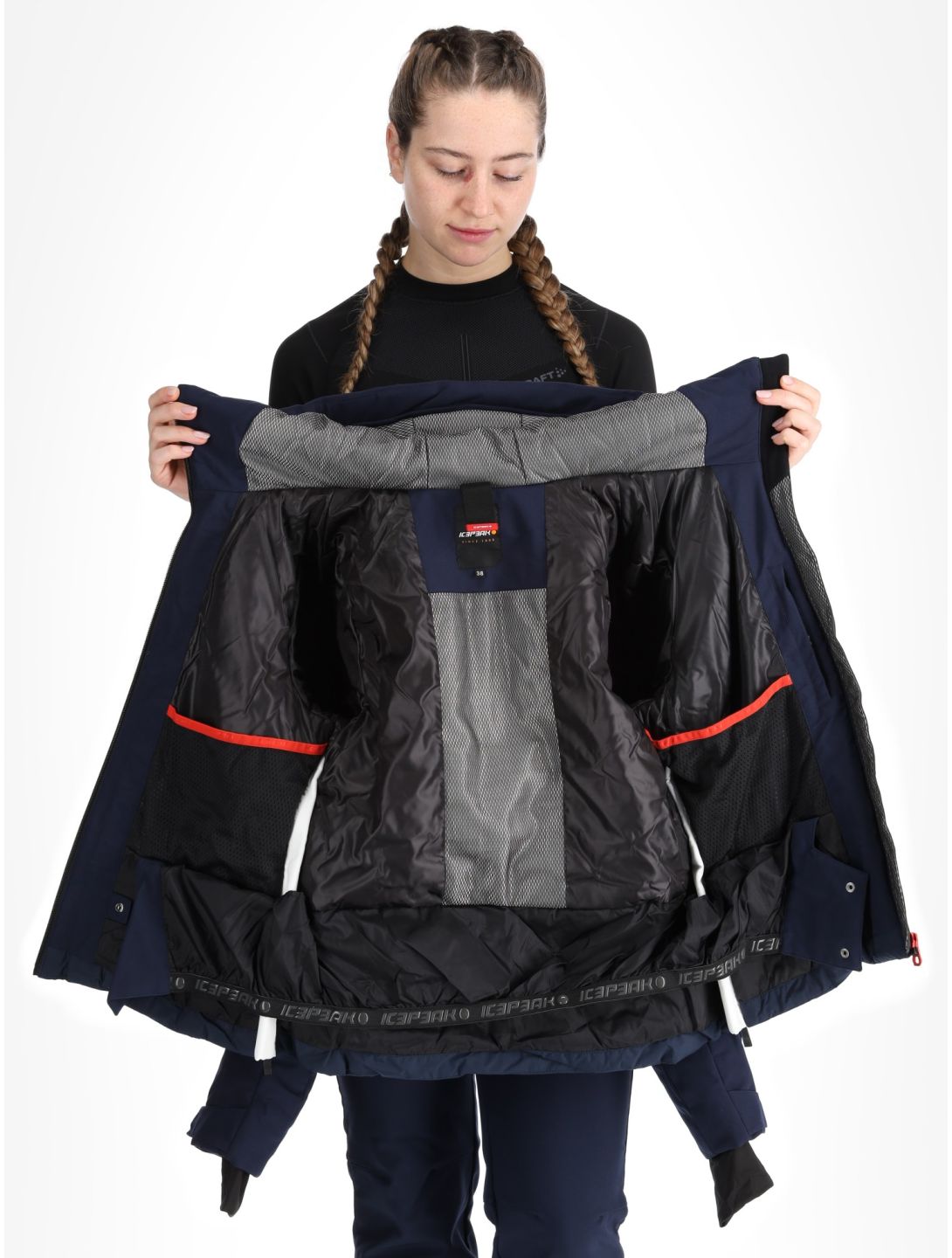 Icepeak, Elsah ski jacket women Dark Blue blue 