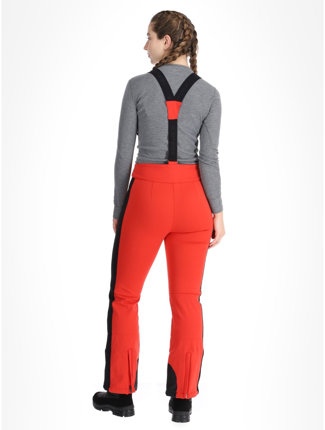 Icepeak, Ellsworth softshell ski pants women Coral-Red red 