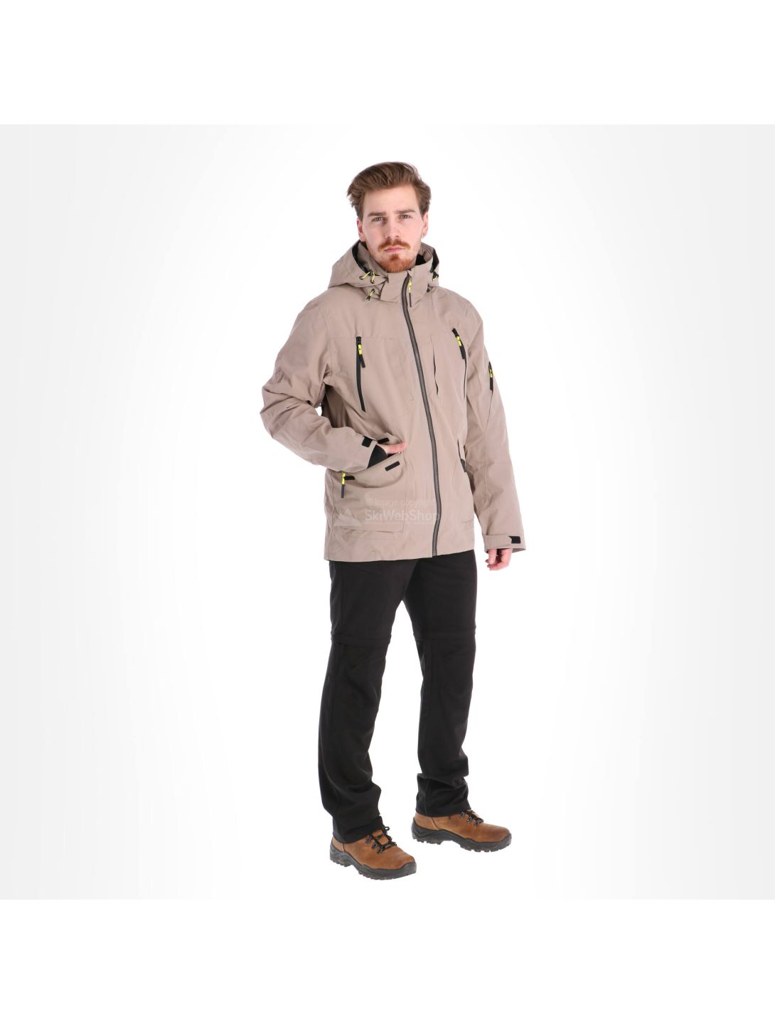 Icepeak, Callahan, ski jacket, men, brown