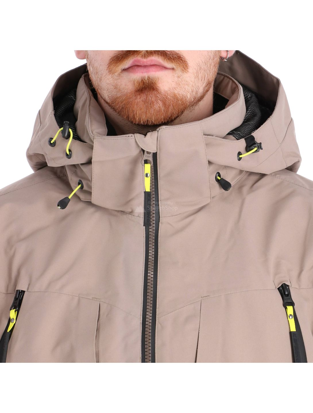 Icepeak, Callahan, ski jacket, men, brown