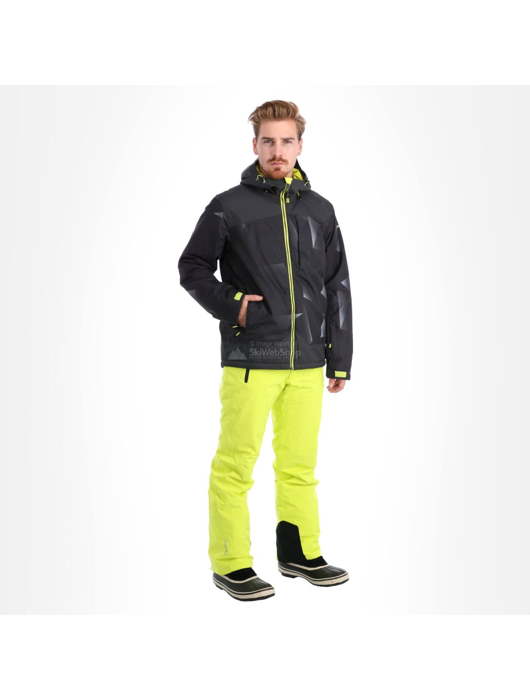 Icepeak, Carbon ski jacket men black