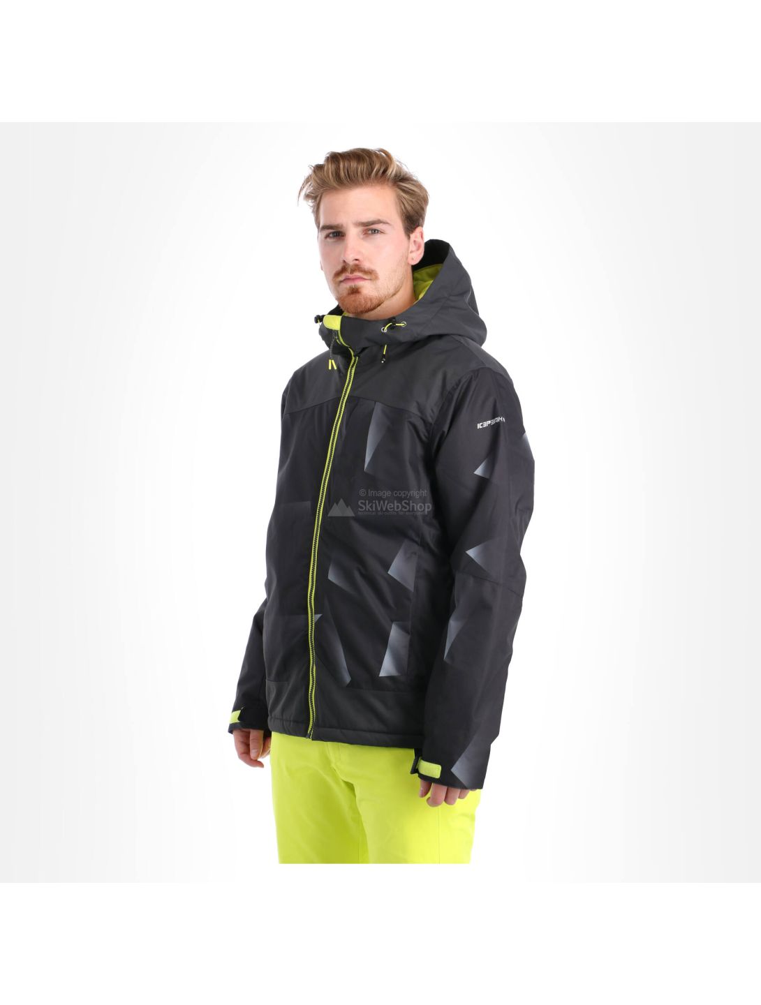 Icepeak, Carbon ski jacket men black