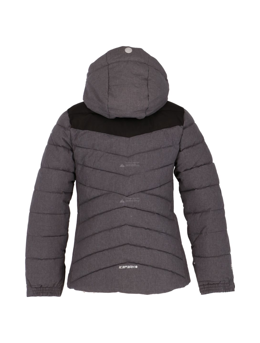 Icepeak, Holly JR ski jacket, kids, lead grey