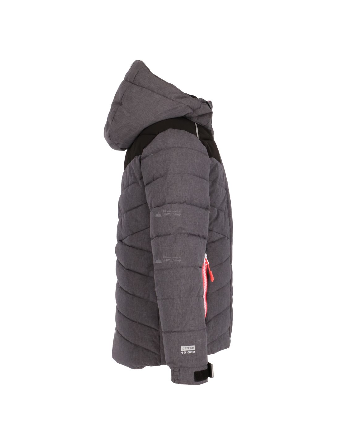 Icepeak, Holly JR ski jacket, kids, lead grey