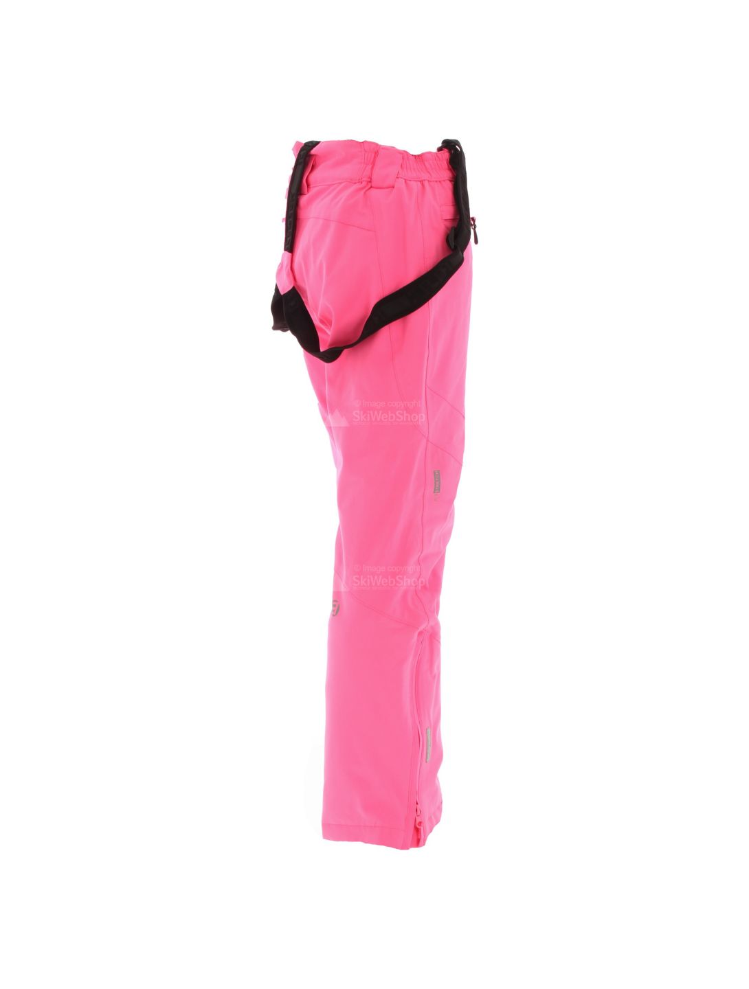 Icepeak, Nigella JR, ski pants, suspenders, kids, hot pink