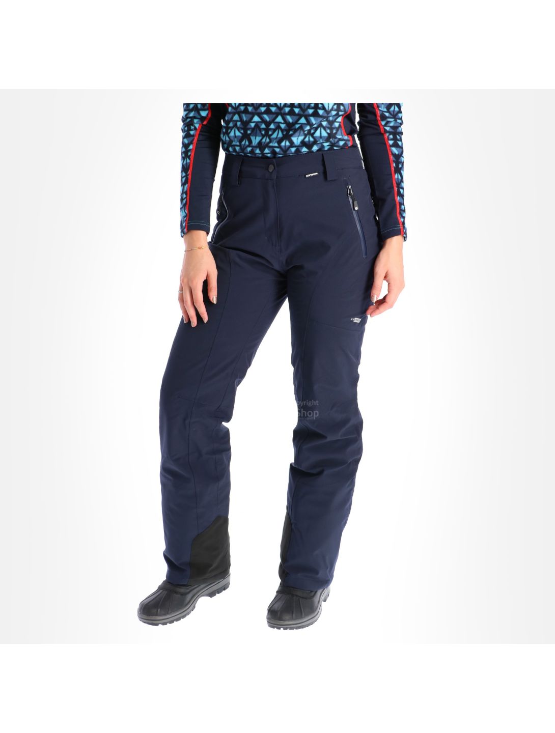 Icepeak, Noelia, ski pants, women, navy blue