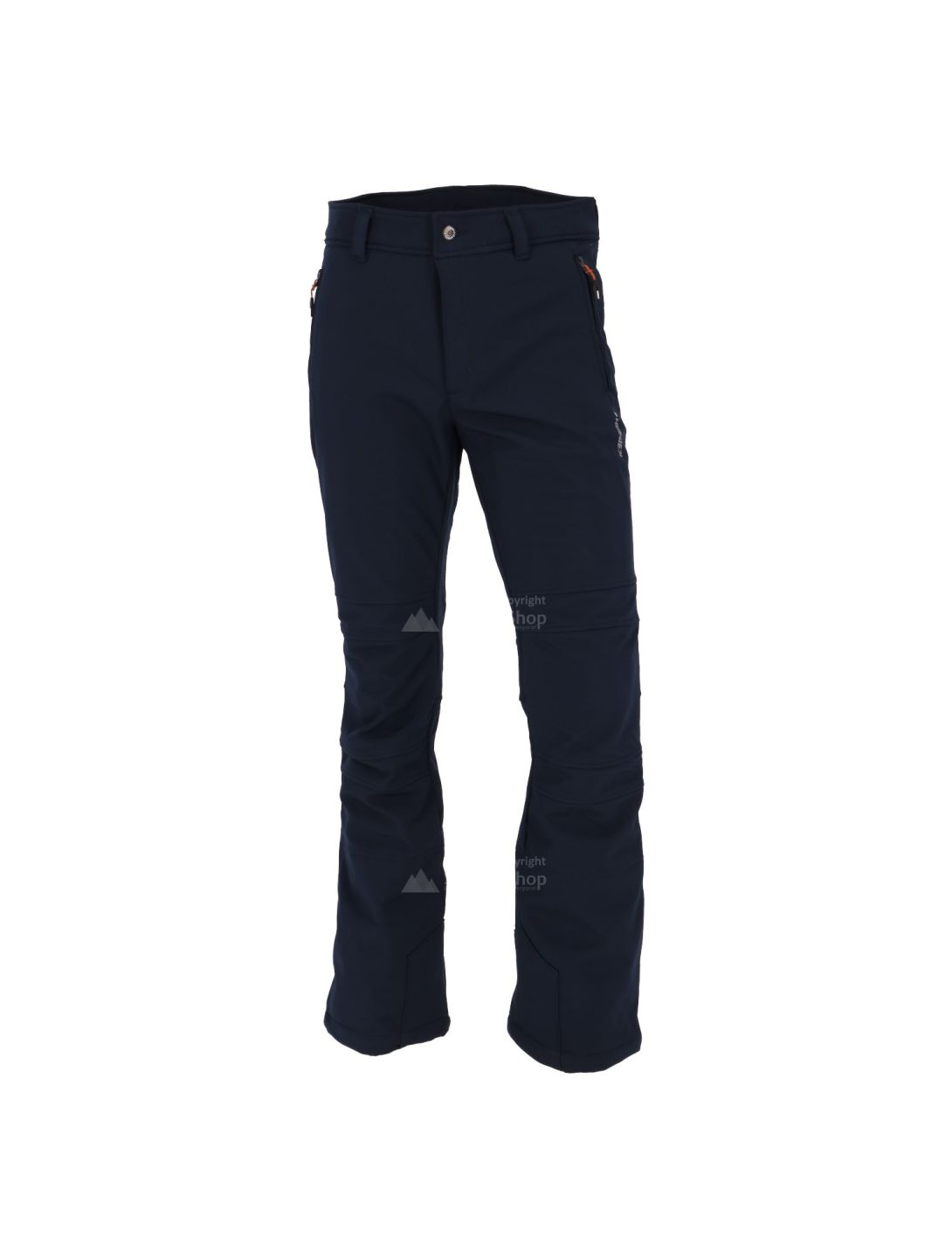 Icepeak, Otso, softshell slim fit, ski pants, men, dark blue