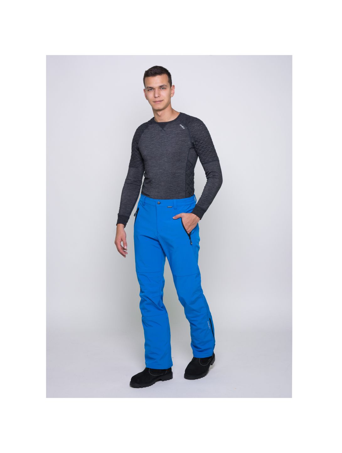 Icepeak, Ripa Softshell Ski Pants Men, Blue