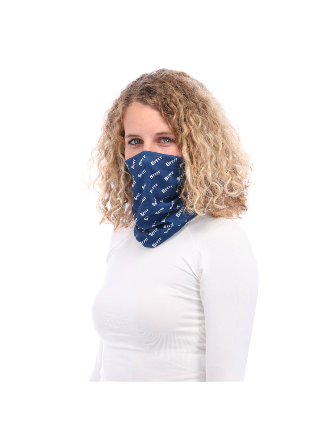 Deluni, Lightweight Neckwarmer Brrr scarf unisex blue 