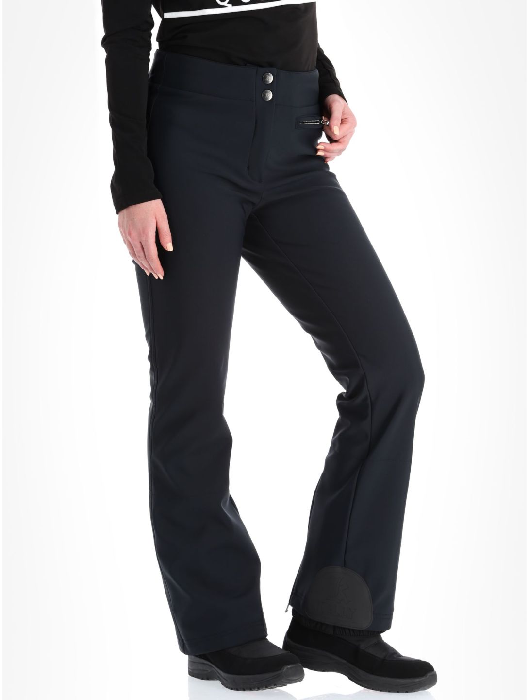 Kelly, Liz softshell ski pants women Black black 