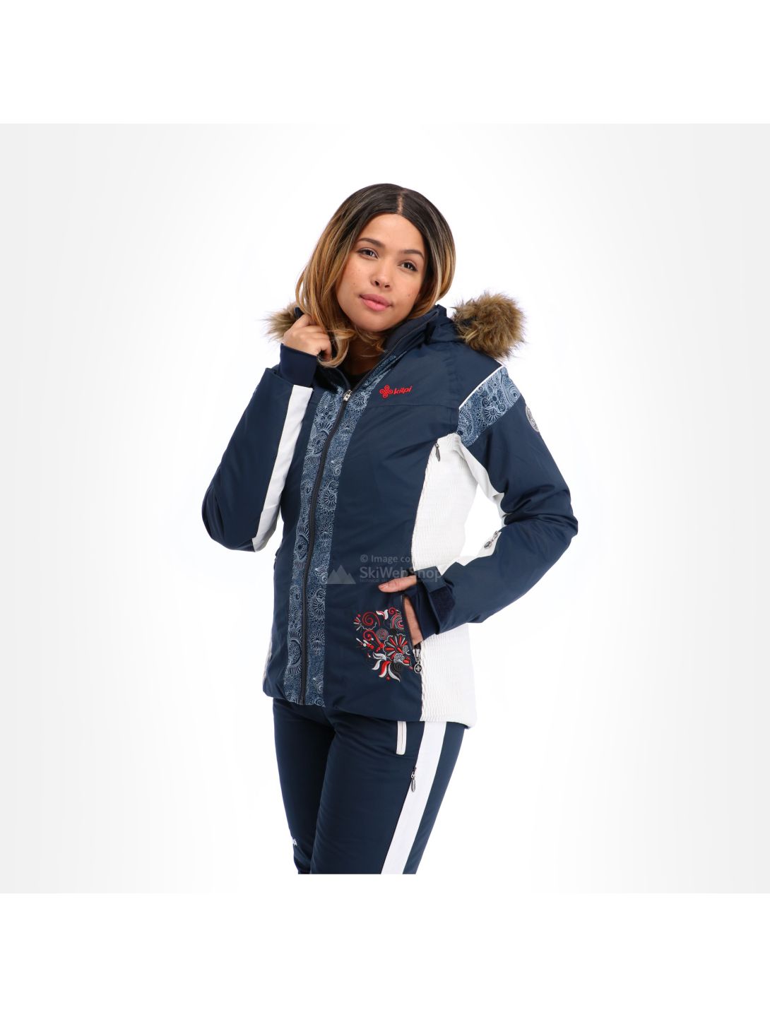 Kilpi, Delia, ski jacket, women, dark blue