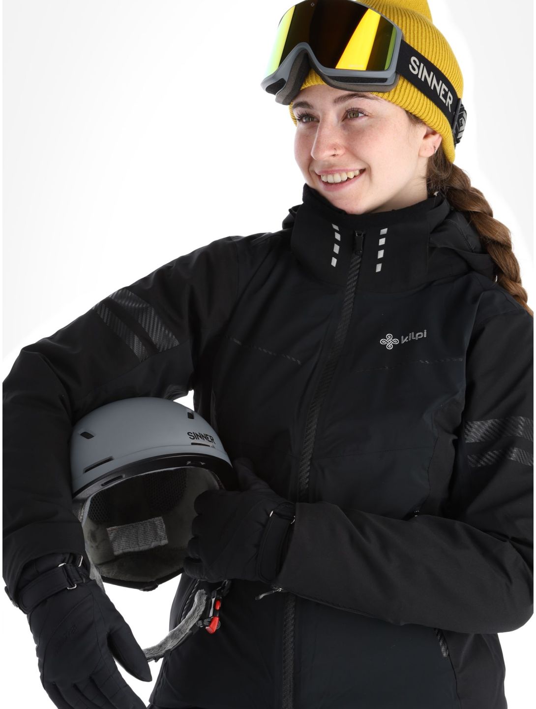 Kilpi, Lorien-W ski jacket women Black black, white 