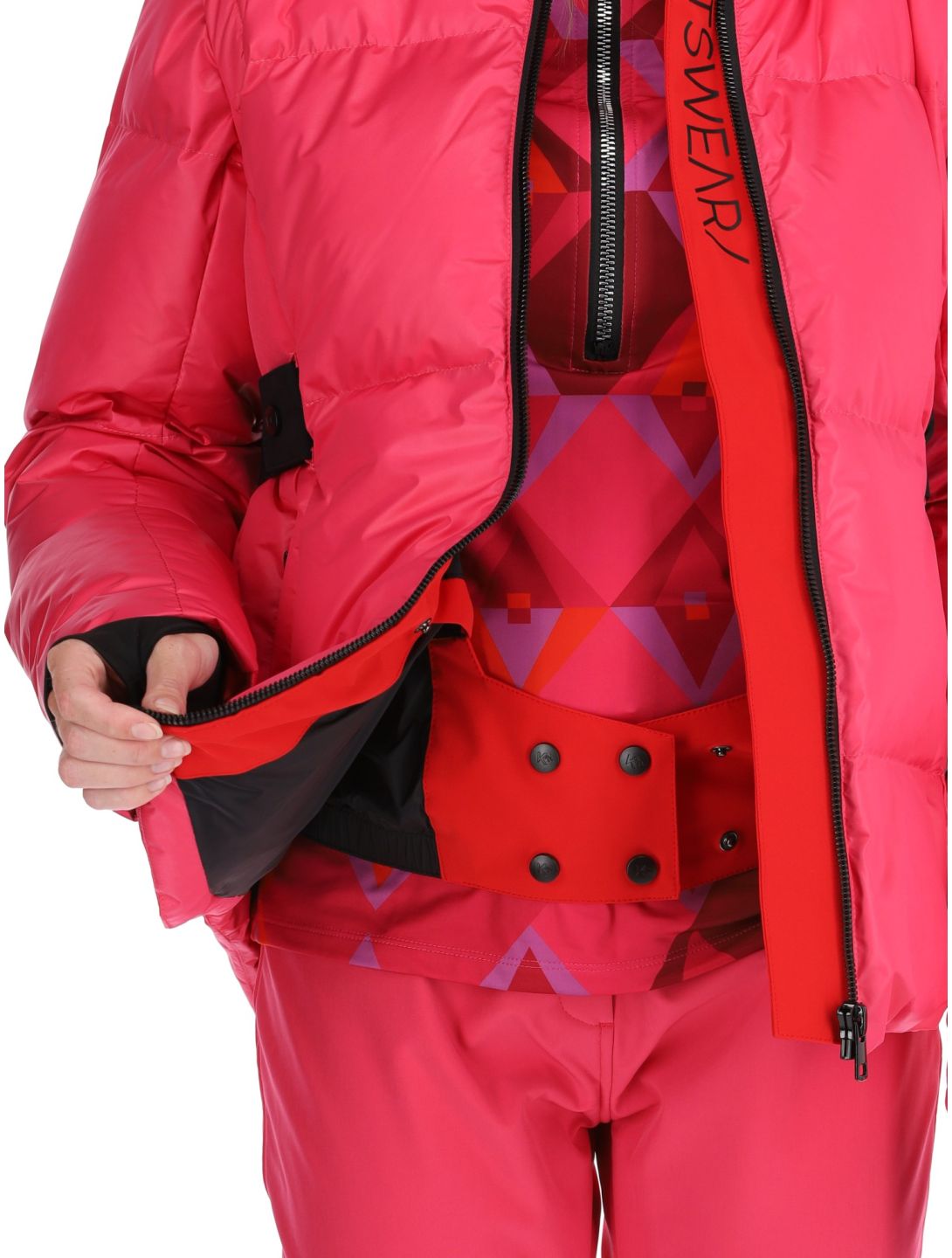 Kou Sportswear, Alpine elegance ski jacket women Pink pink 