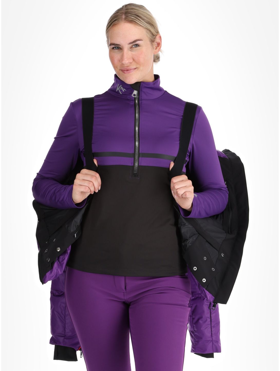 Kou Sportswear, Alpine elegance ski jacket women Purple purple 