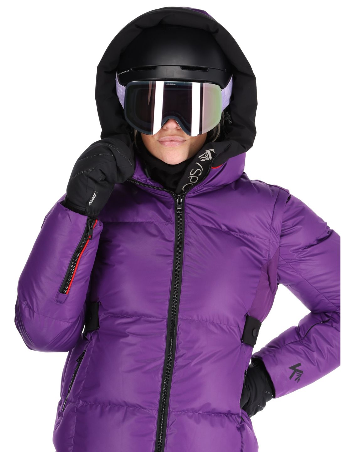 Kou Sportswear, Alpine elegance ski jacket women Purple purple 