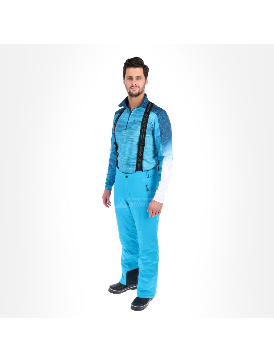 Maier Sports, Anton, Ski Pants, Men, Methyl blue