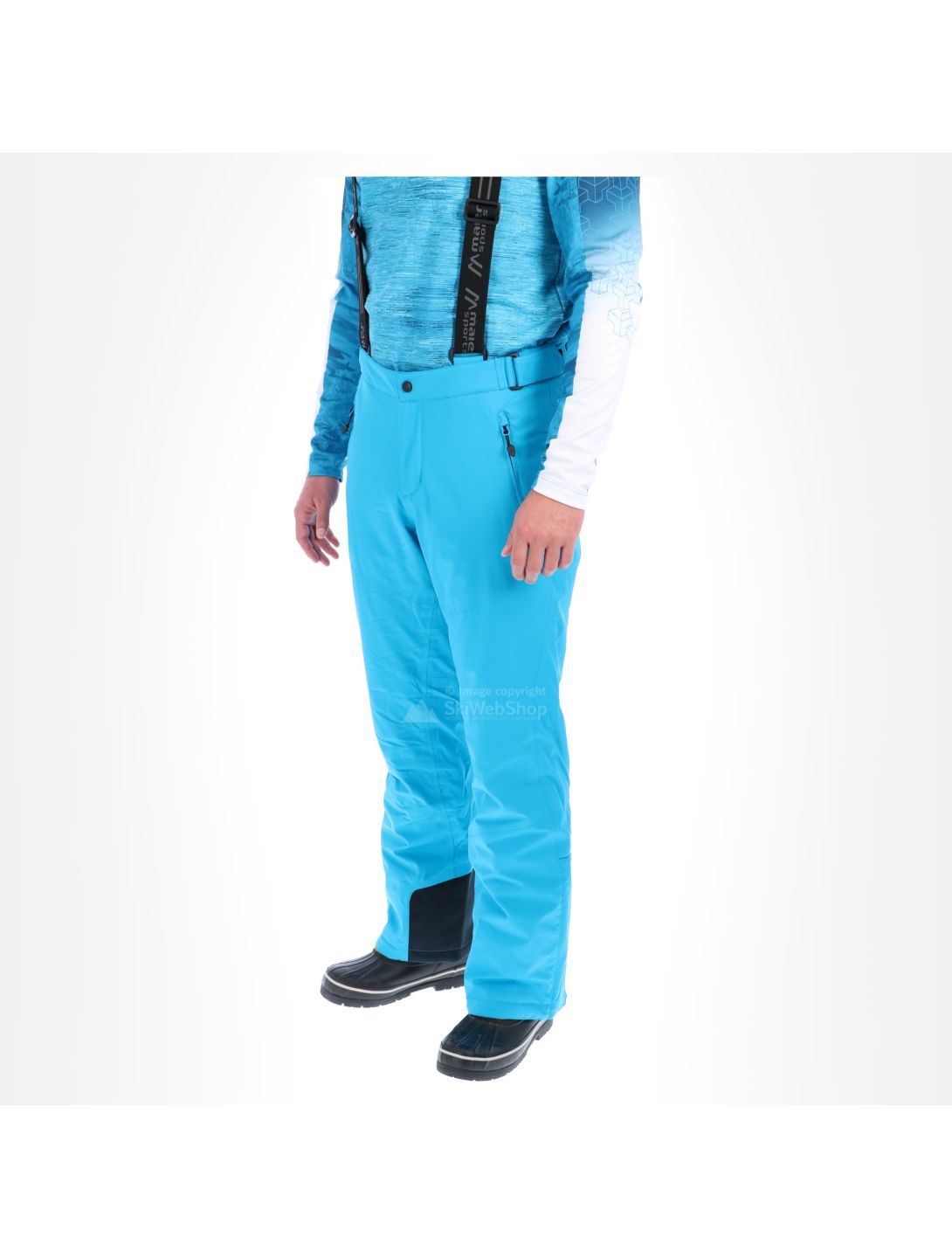 Maier Sports, Anton, Ski Pants, Men, Methyl blue