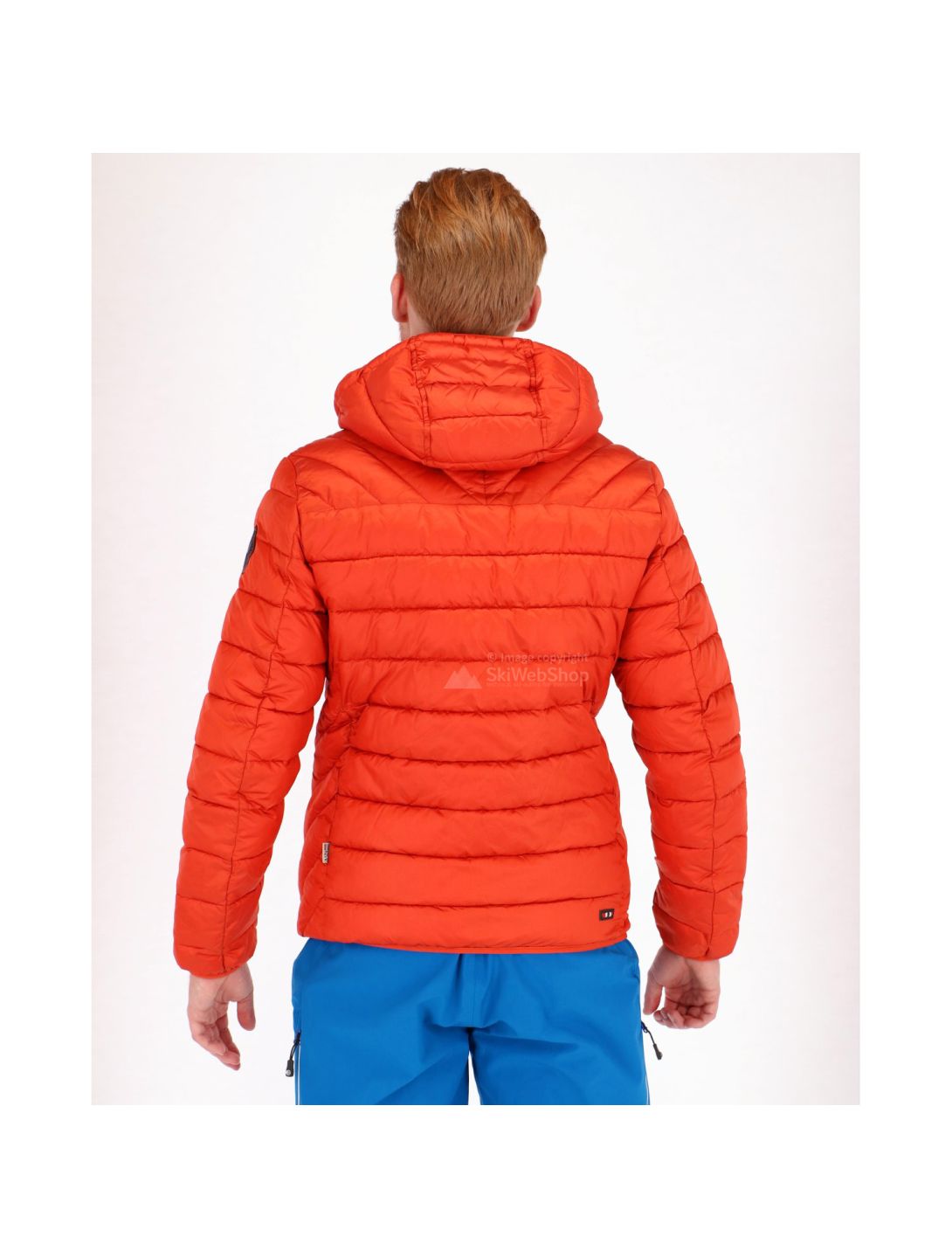 Napapijri, Aerons Hood, ski jacket, men, orange rusty