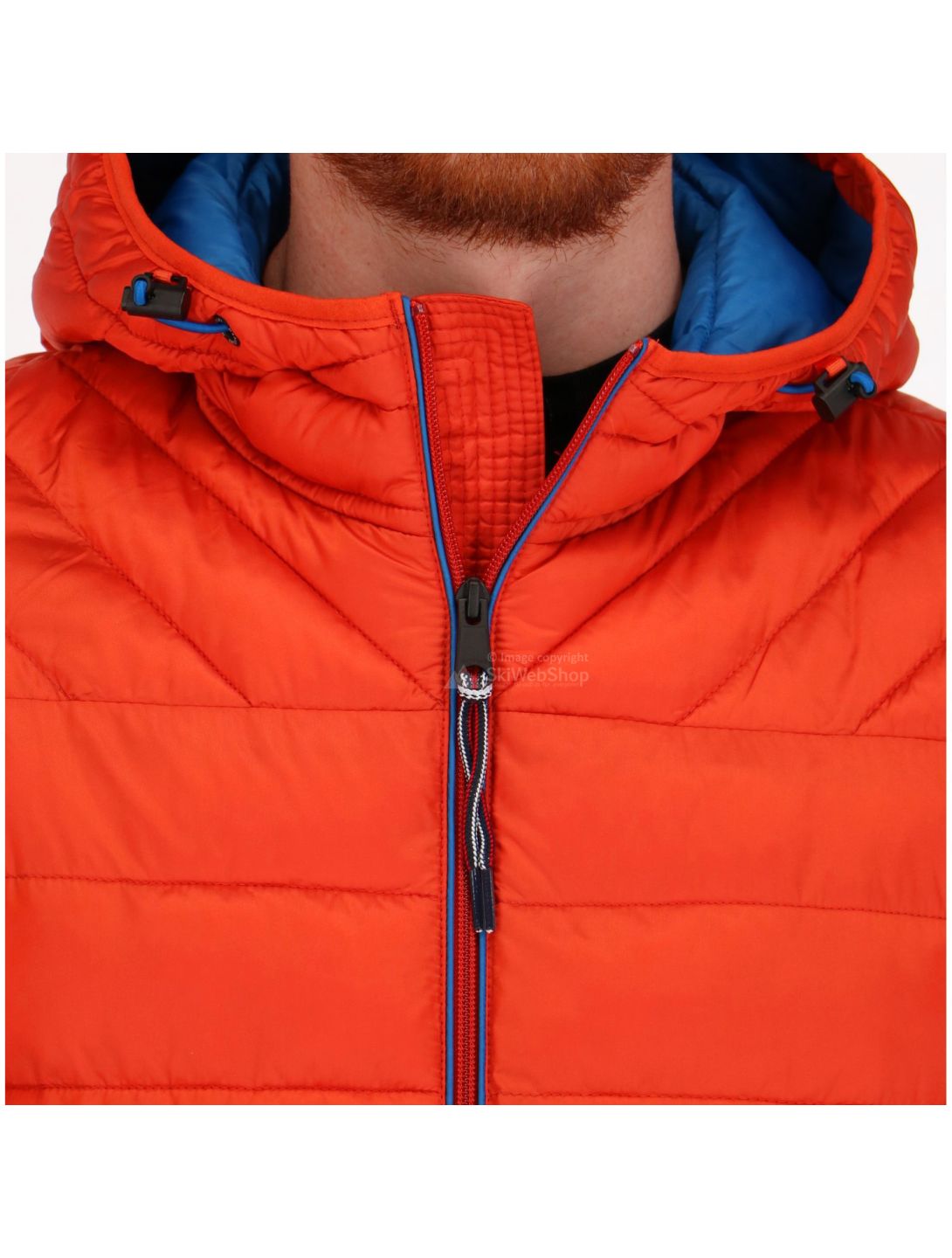 Napapijri, Aerons Hood, ski jacket, men, orange rusty