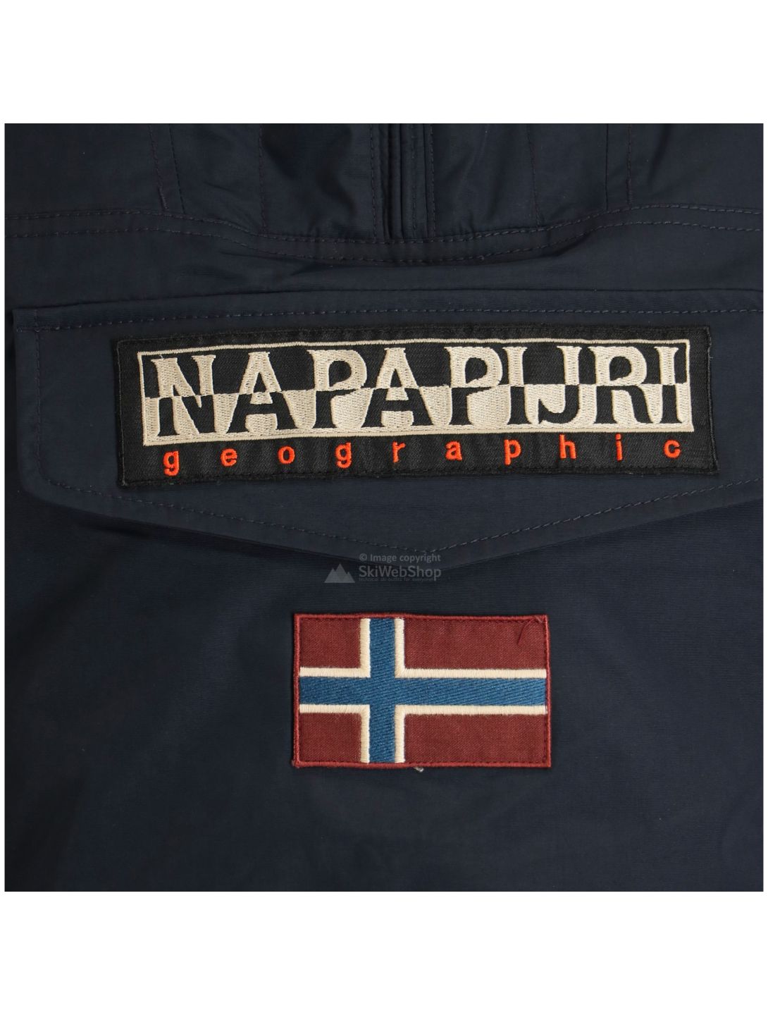 Napapijri, Rainforest pocket 2 anorak, winter jacket, women, Marine blue