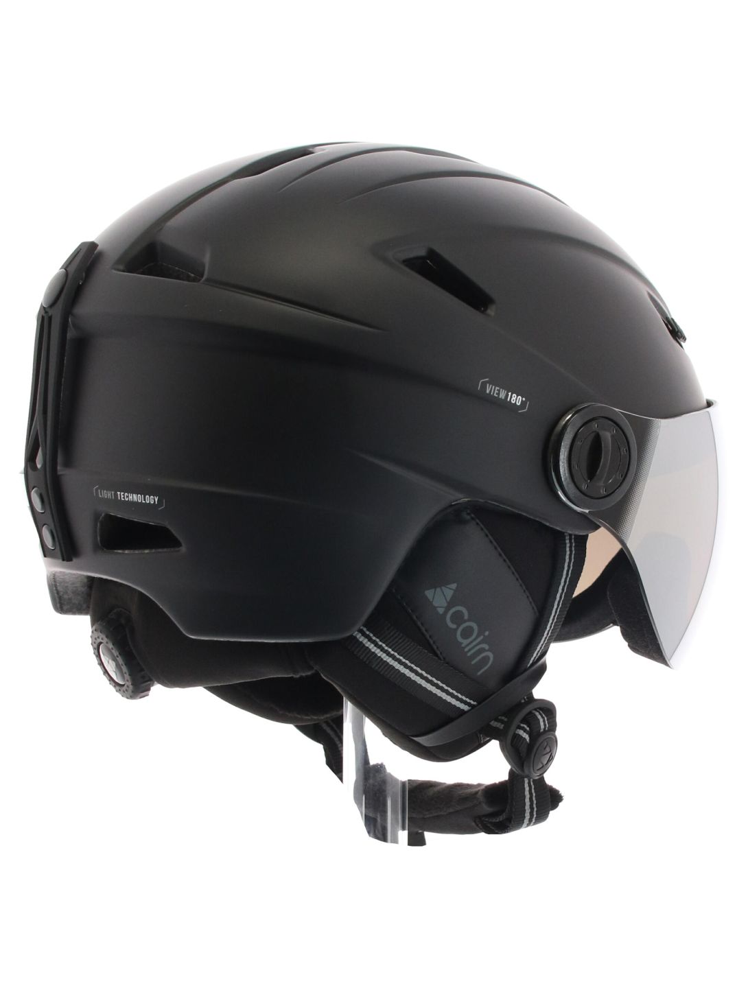 Cairn, Electron Visor S6 ski helmet with visor black 