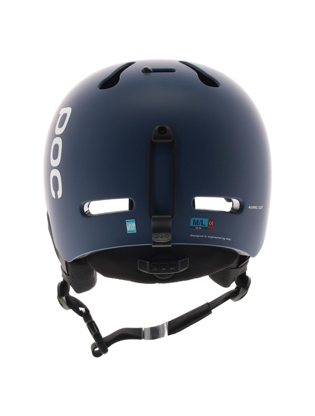 POC, Auric cut ski helmet lead blue 