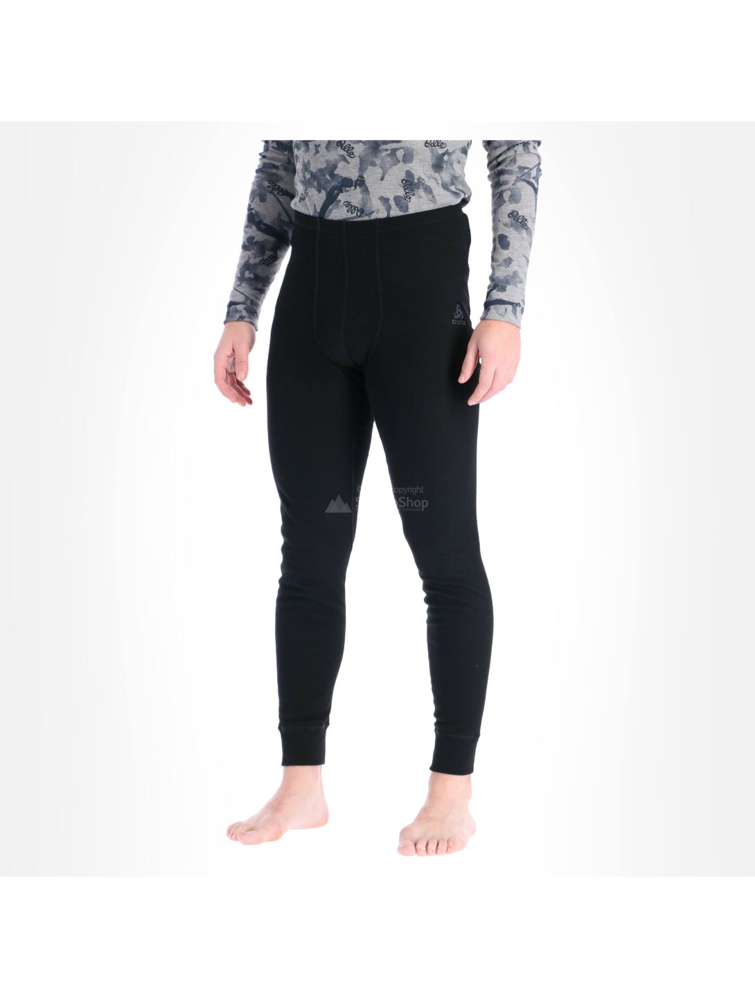 Odlo, Underwear originals warm, thermal pants men, black 