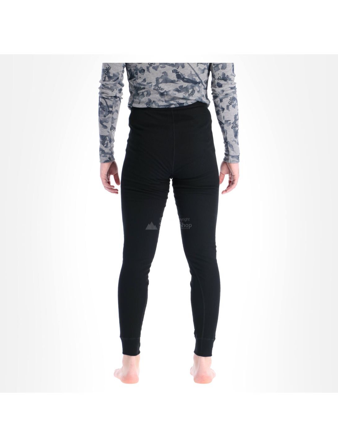 Odlo, Underwear originals warm, thermal pants men, black 