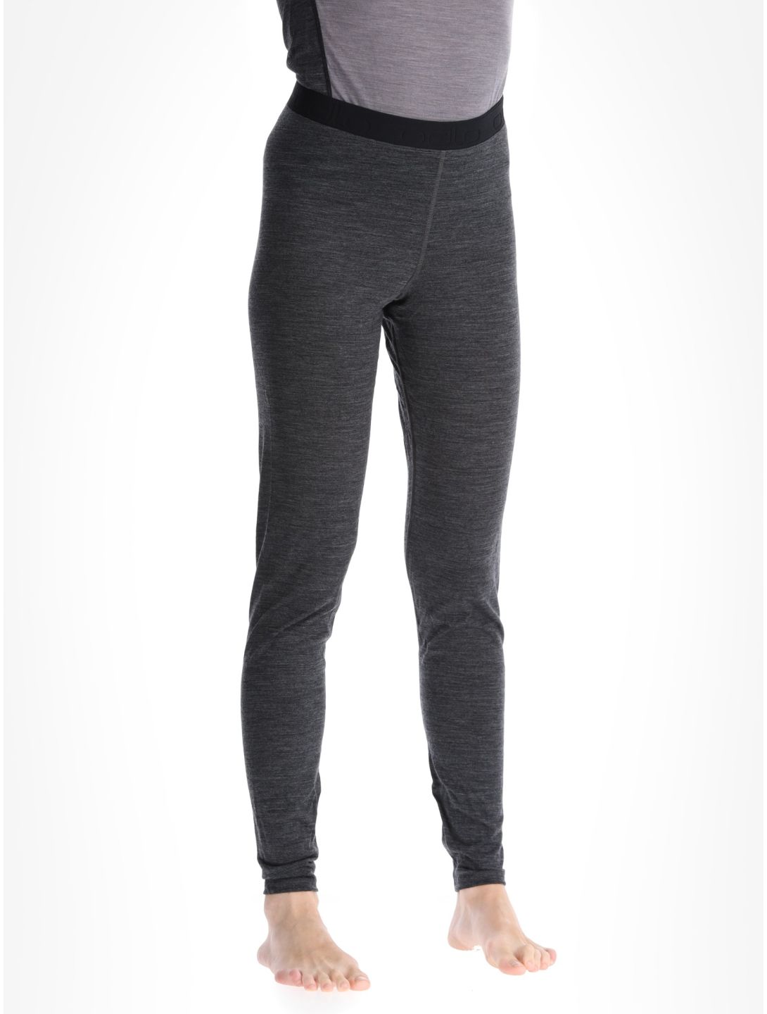 Odlo, Natural Performance PW 150 thermal pants women Dark Grey Melange grey 