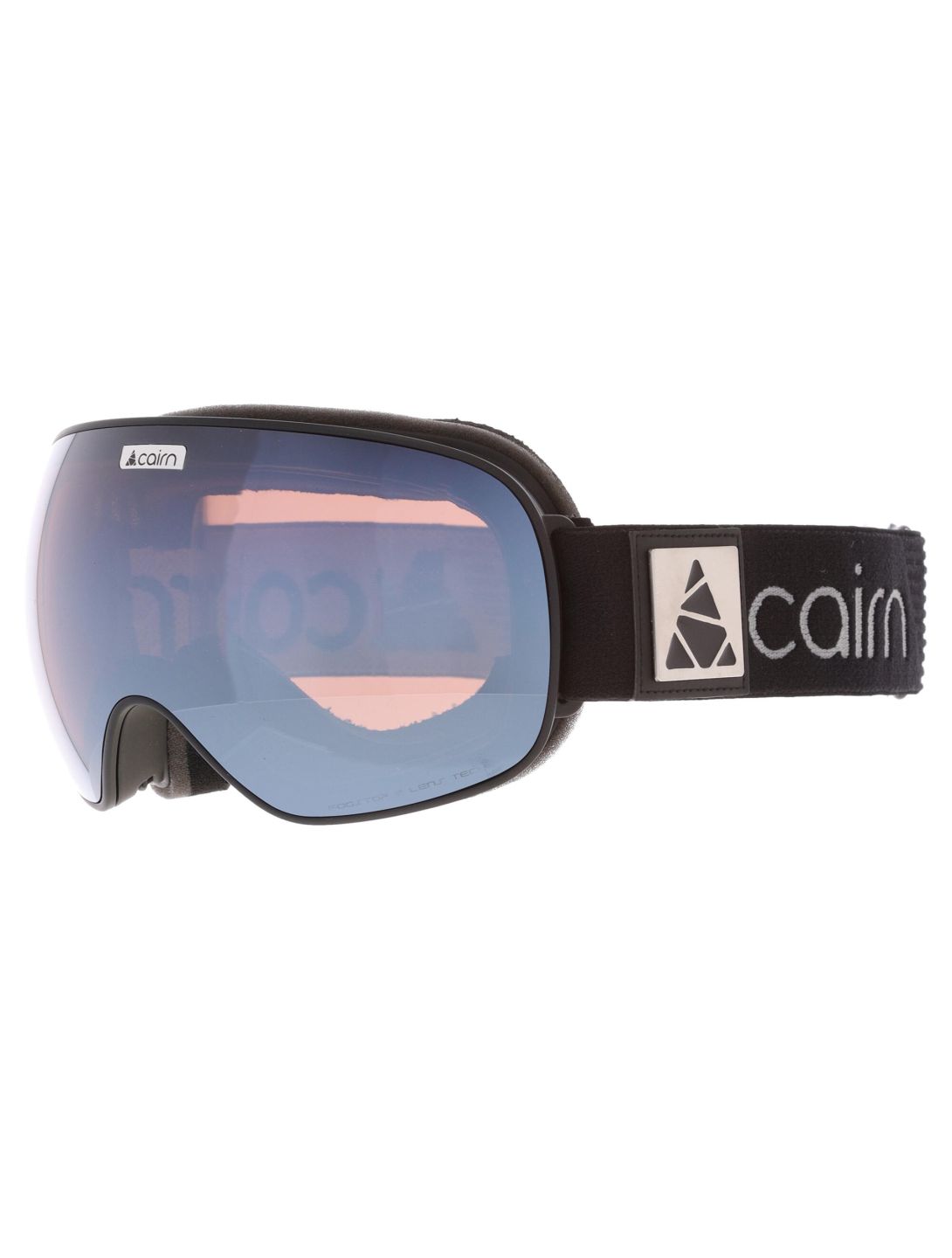 Cairn, Focus Otg goggles unisex Mat Black Silver Mirror black, Zilver 