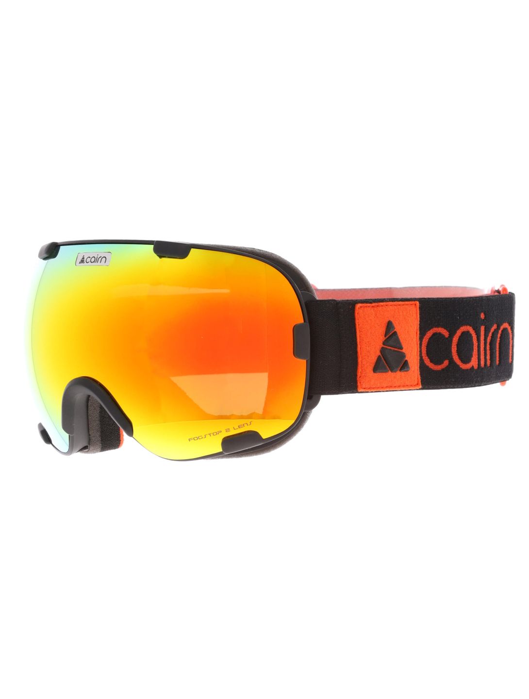 Cairn, Spirit goggles unisex Mat Black Orange black, orange 