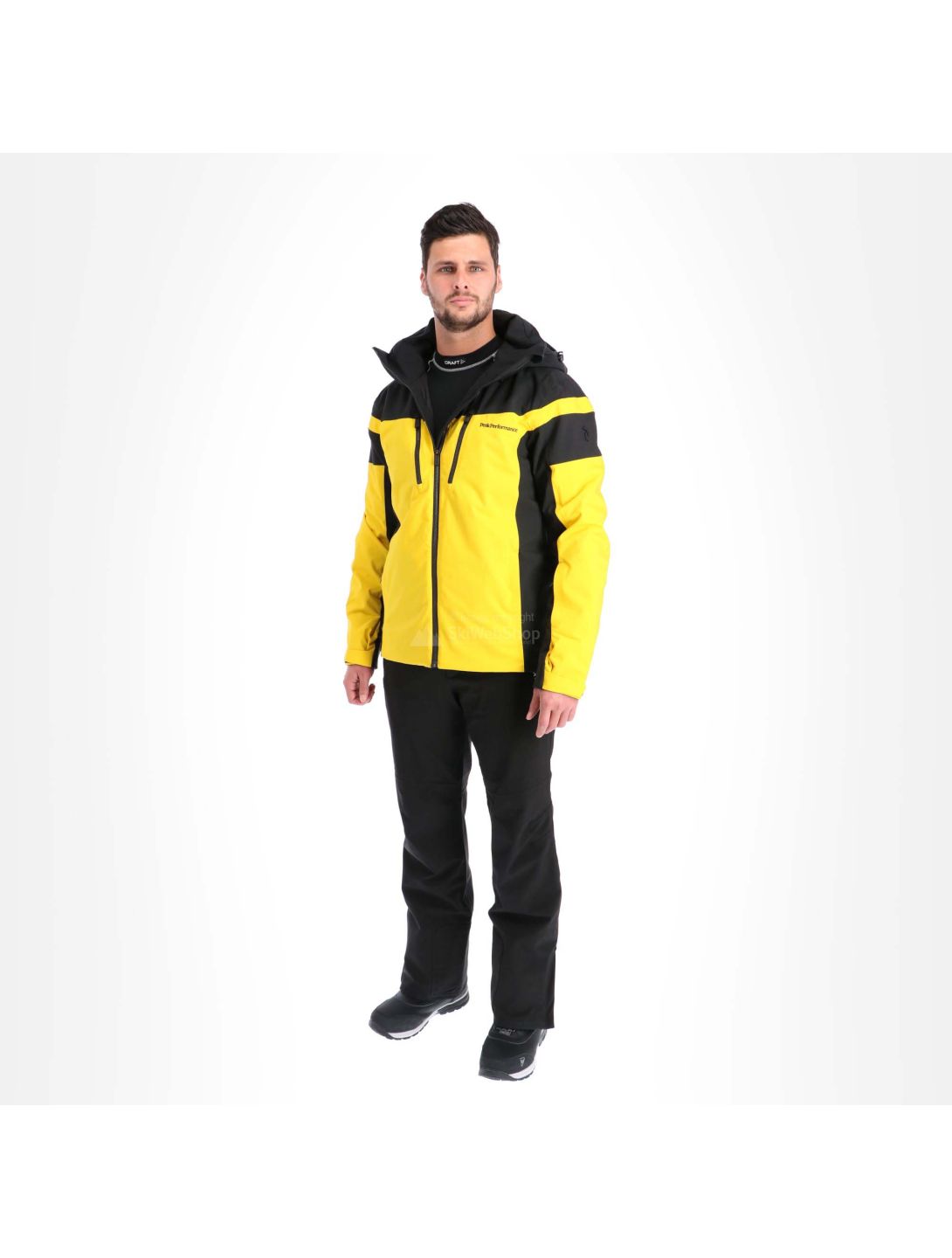 Peak Performance, Lanzo, ski jacket, men, desert yellow