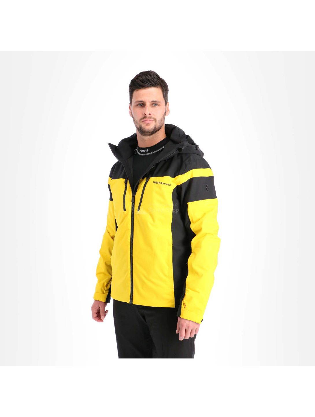 Peak Performance, Lanzo, ski jacket, men, desert yellow