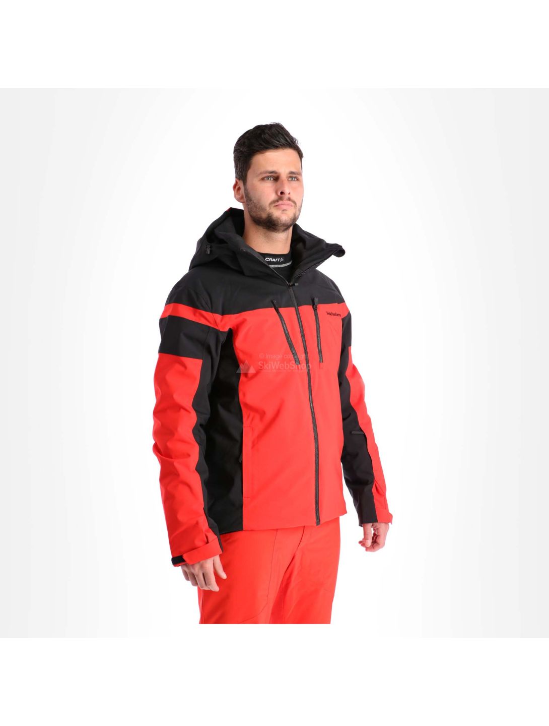 Peak Performance, Lanzo, ski jacket, men, Dyna red