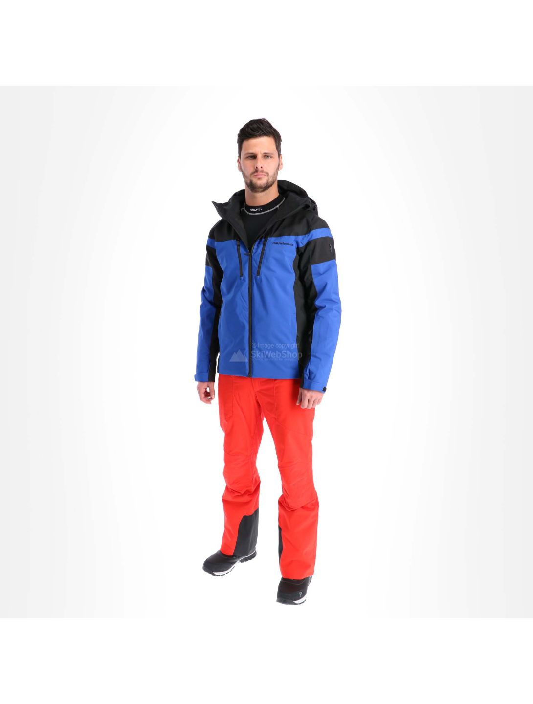 Peak Performance, Lanzo, ski jacket, men, Island blue