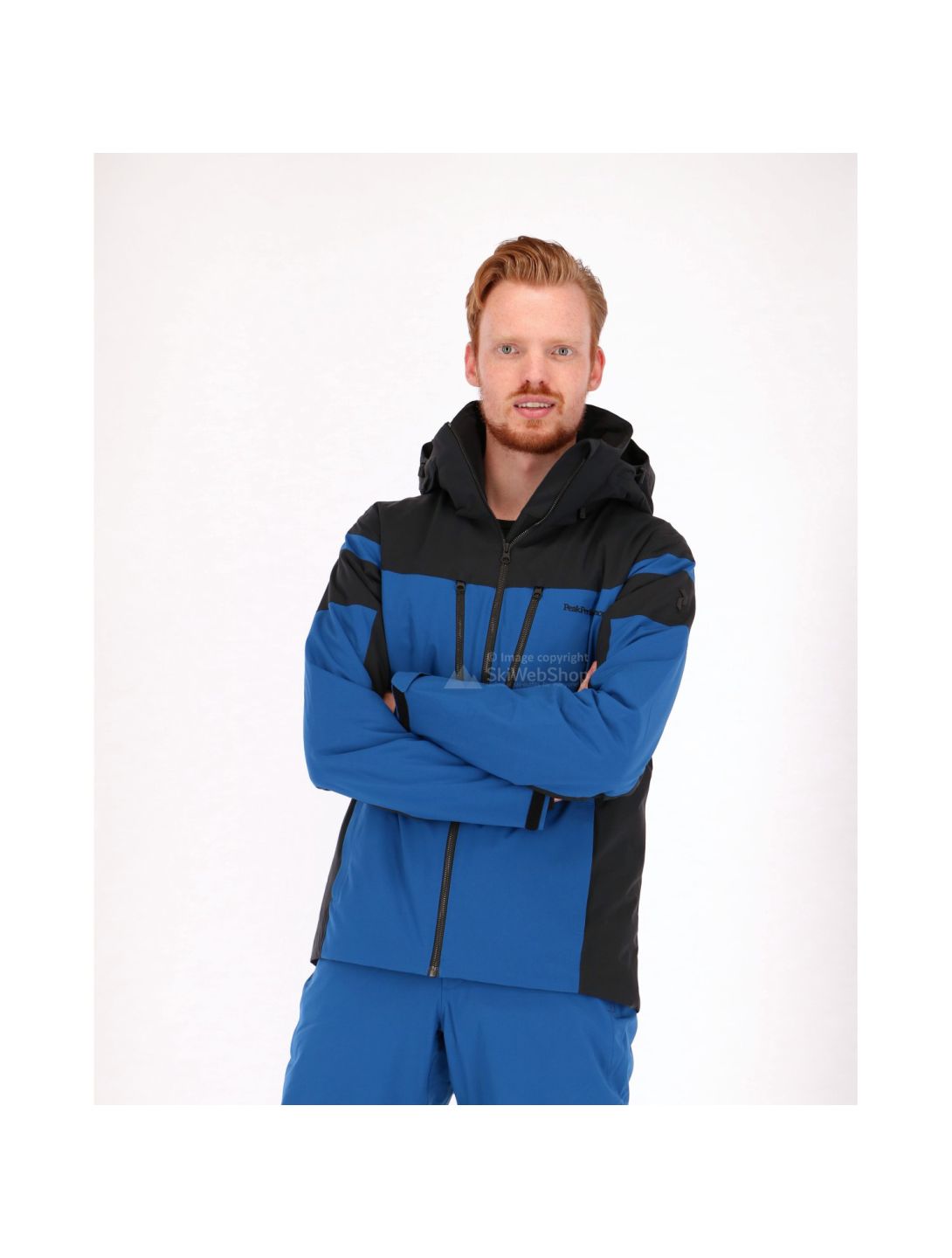 Peak Performance, Lanzo, ski jacket, men, true blue