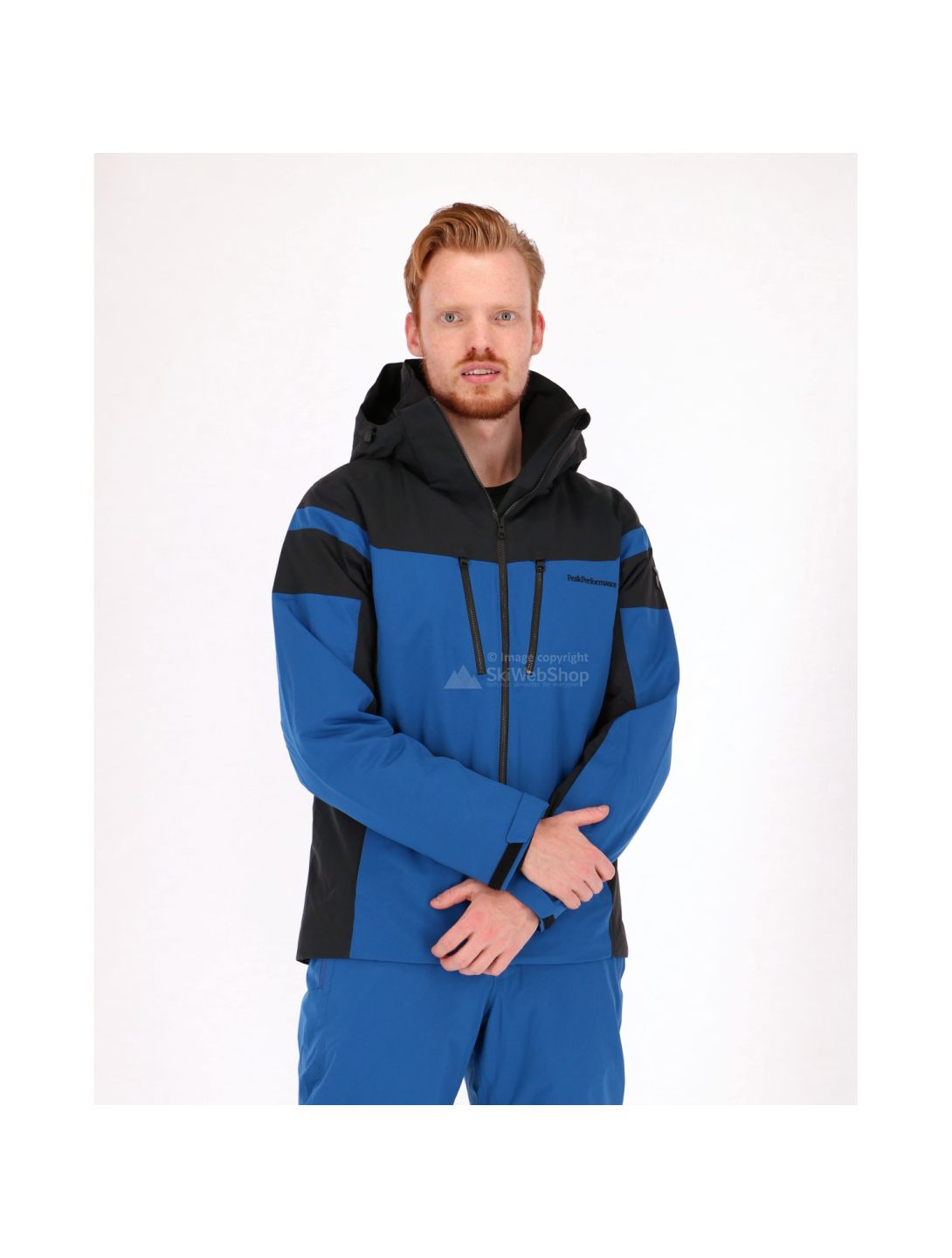 Peak Performance, Lanzo, ski jacket, men, true blue