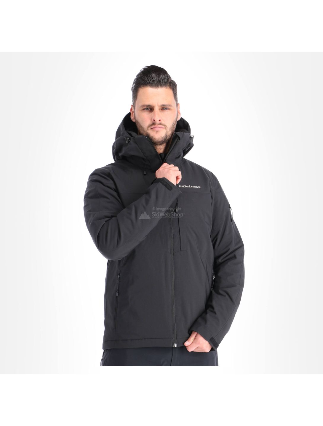 Peak Performance, Maroon, ski jacket, men, black | SkiWebShop