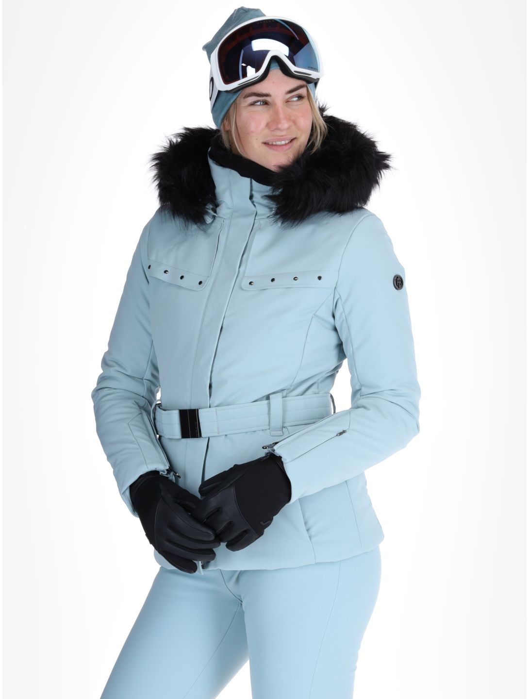 Poivre Blanc, Traditional 24PBH0801/WO ski jacket women Aloe Blue blue 