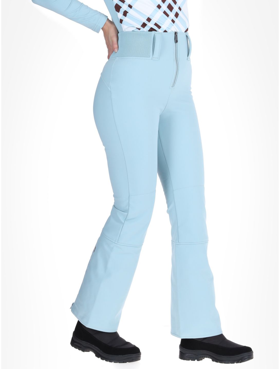 Poivre Blanc, Traditional 24PBH1121/WO/A softshell ski pants women Aloe Blue blue 