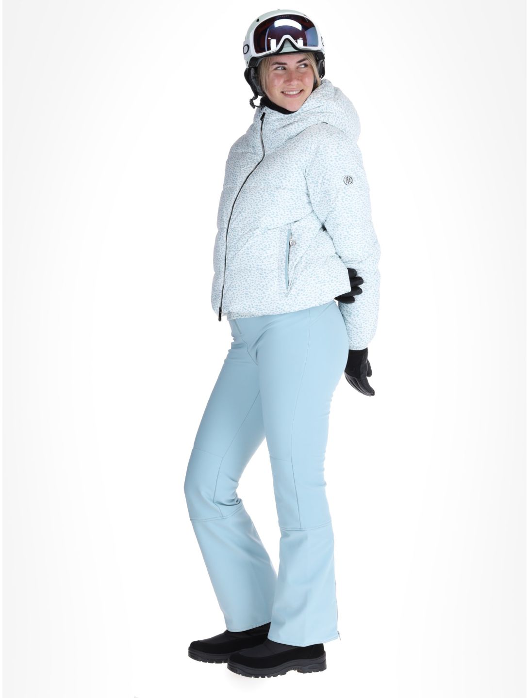 Poivre Blanc, Luxe Sport 24PBH1200/WO ski jacket women Jaguar Off Blue blue, white 