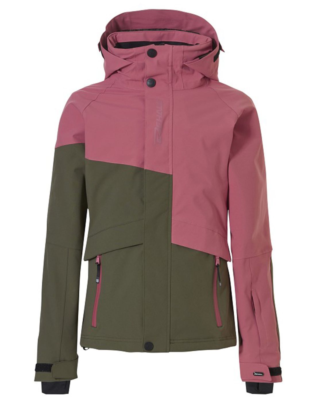 Rehall, Dyna-R-Jr. ski jacket kids Slate Rose green, pink 